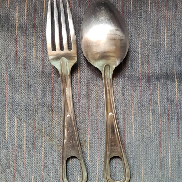 US Military spoon and fork - Picture 2 of 5